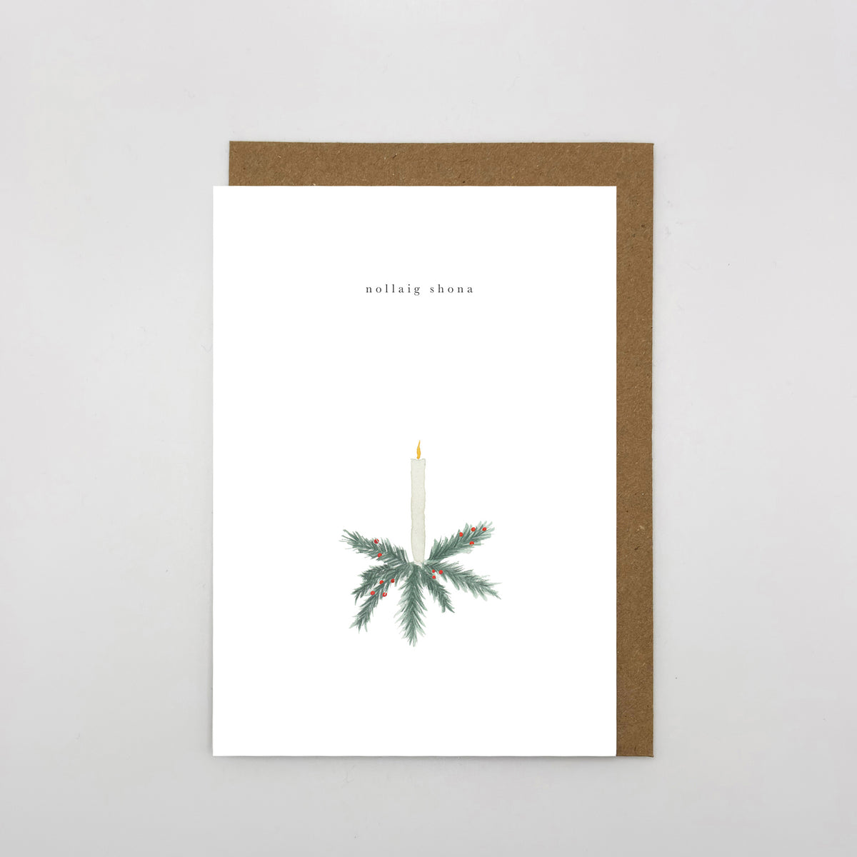 Minimalist Watercolour Christmas Card Multipack | Set of 6