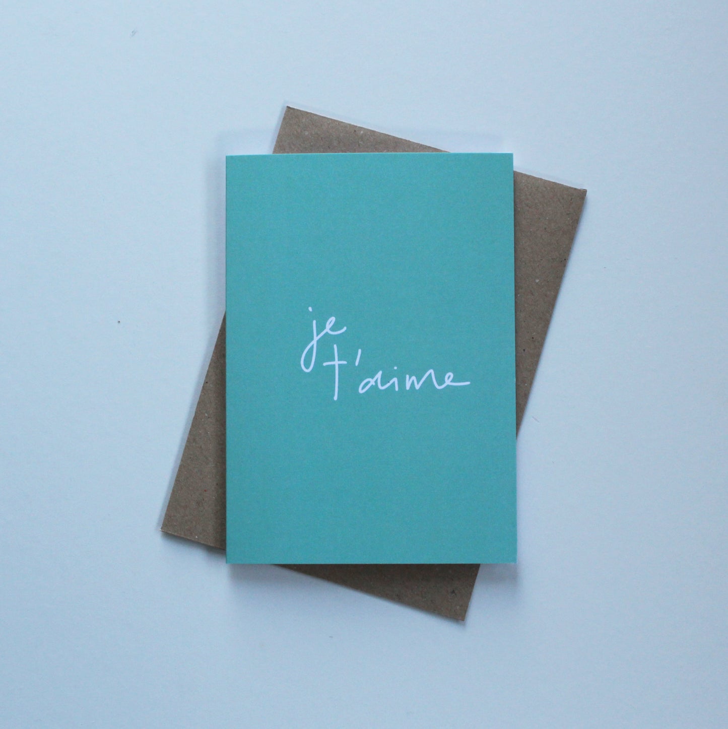 GC0027 Je t'aime card
