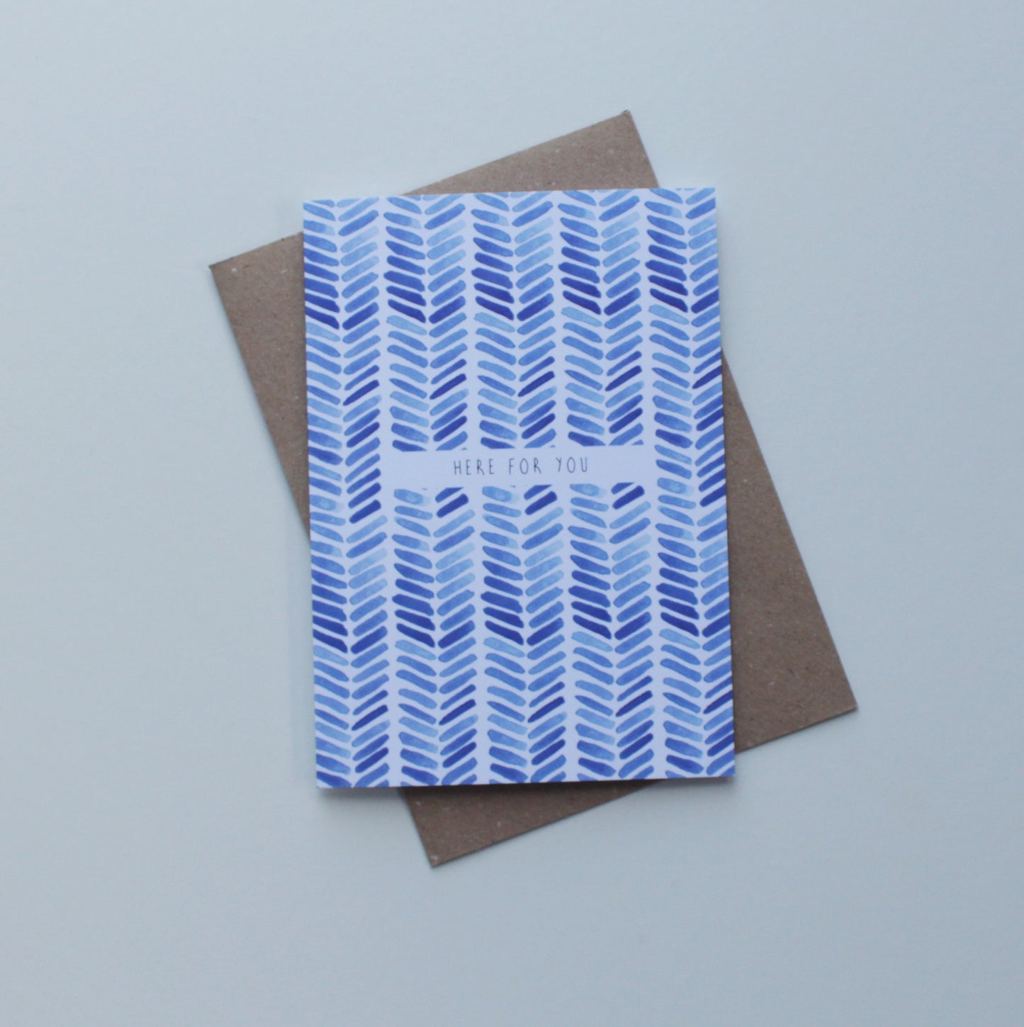 Here for you card