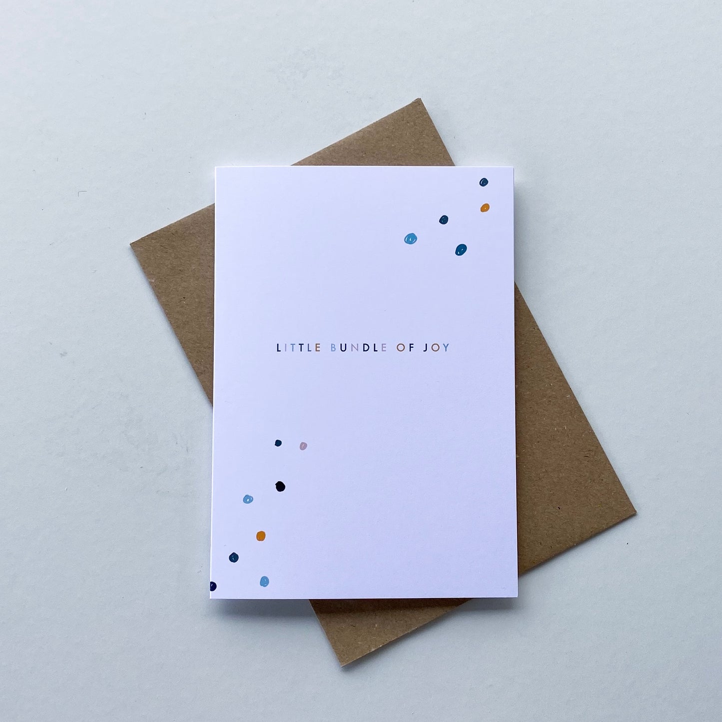 GC0126 Little Bundle of Joy baby card