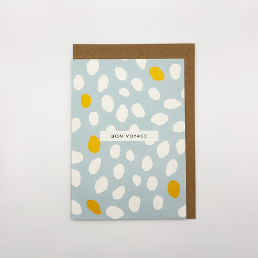 Bon Voyage greeting card