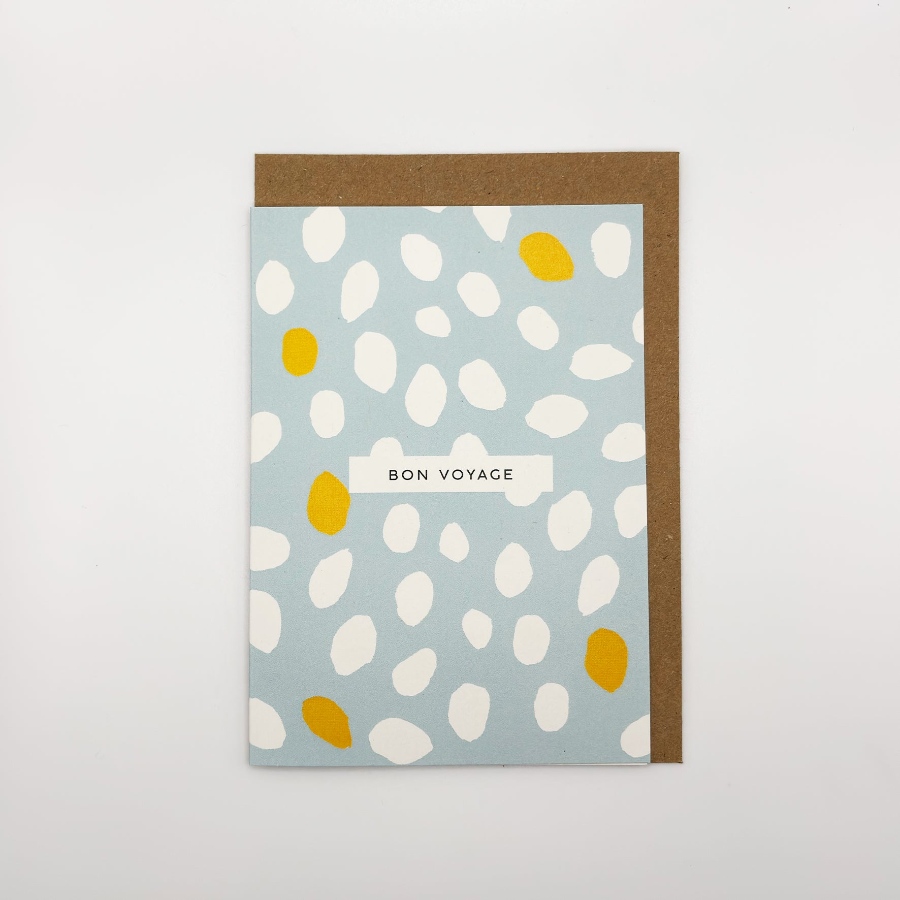 Bon Voyage greeting card