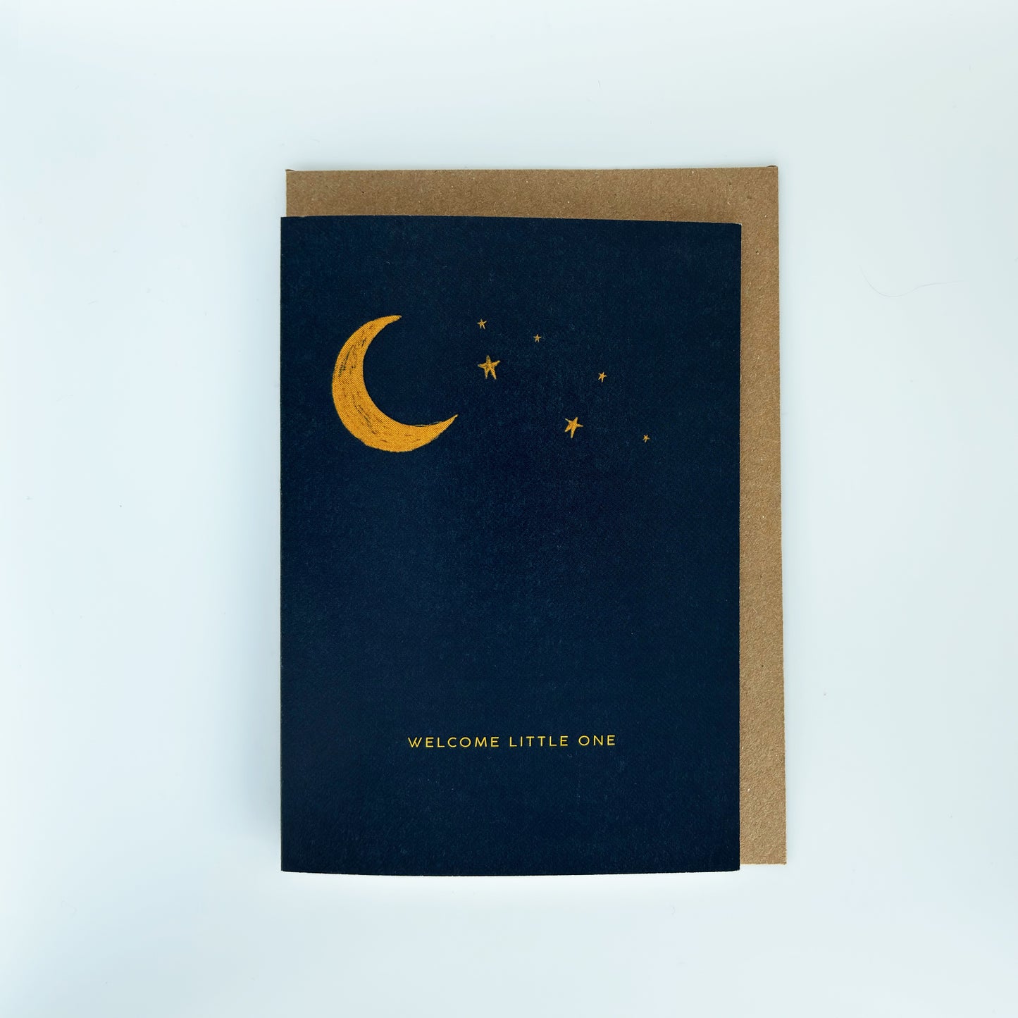 Welcome little one baby card
