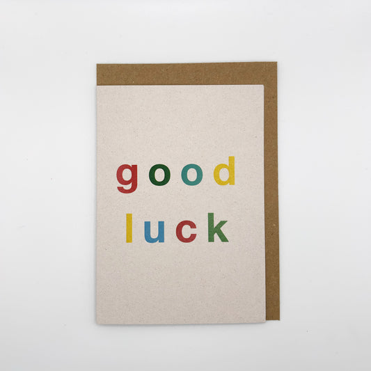 GOOD LUCK