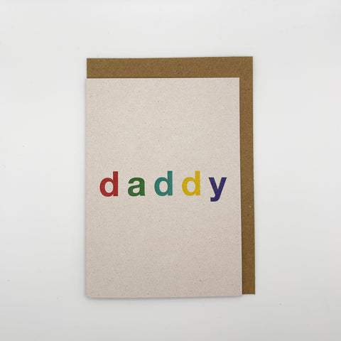 Daddy Father's day card