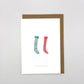Minimalist Watercolour Christmas Card Multipack | Set of 6