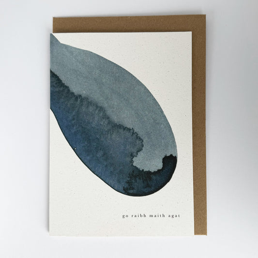 Go Raibh Maith Agat thank you card