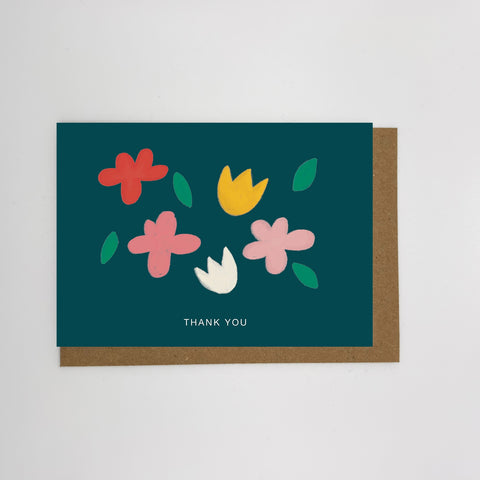 Thank you card  |  Graphic, sustainable card