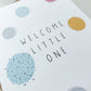 Welcome little one card