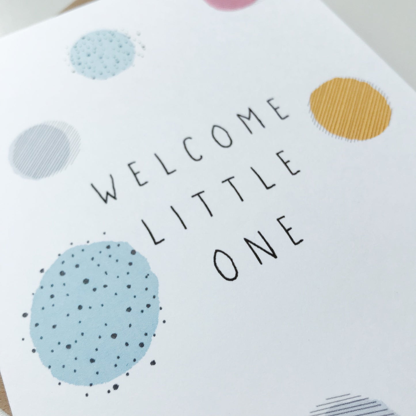 GC0049 Welcome little one card