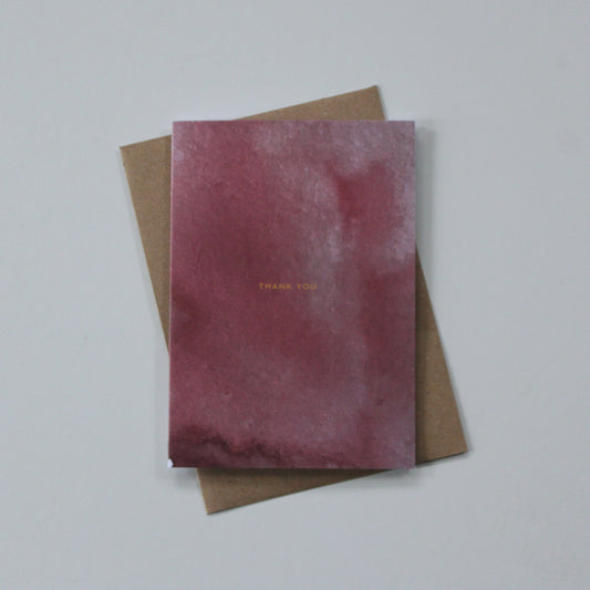 Thank you card