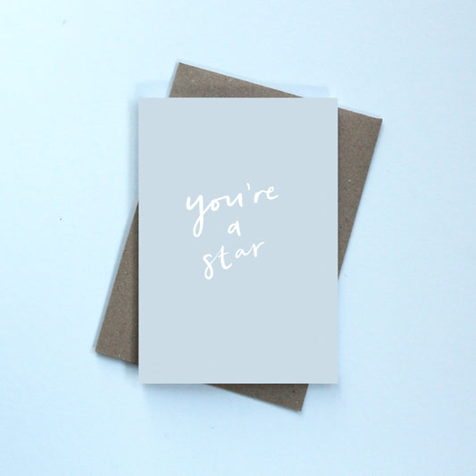 You're a star card