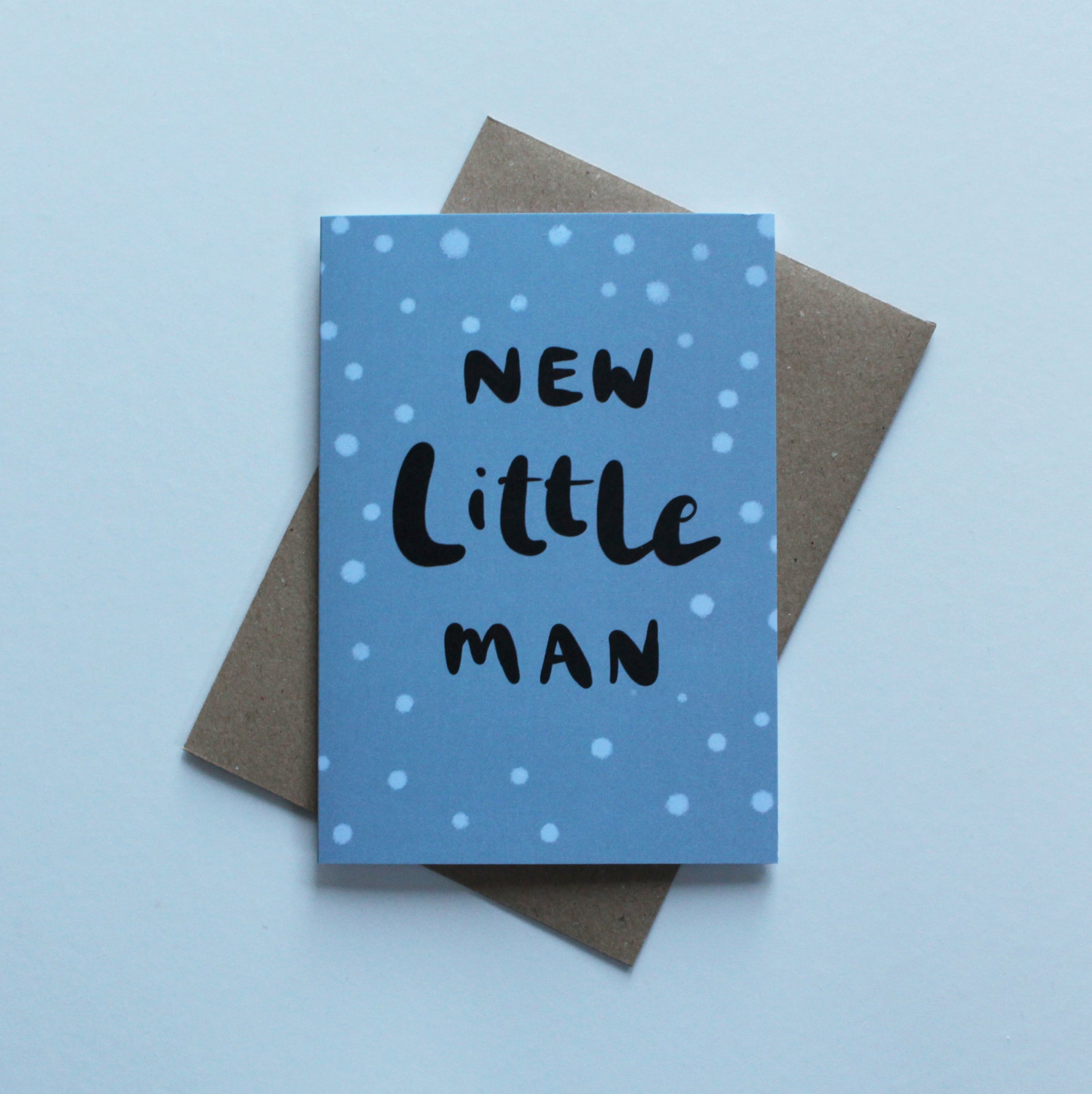 New Little Man card