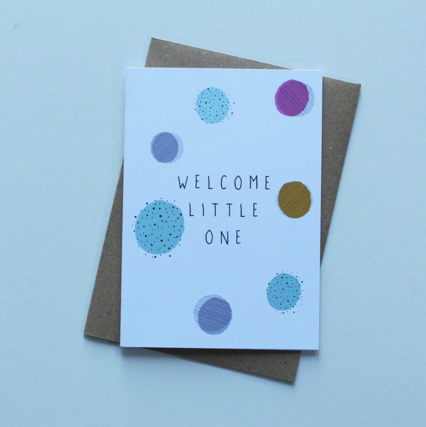 GC0049 Welcome little one card