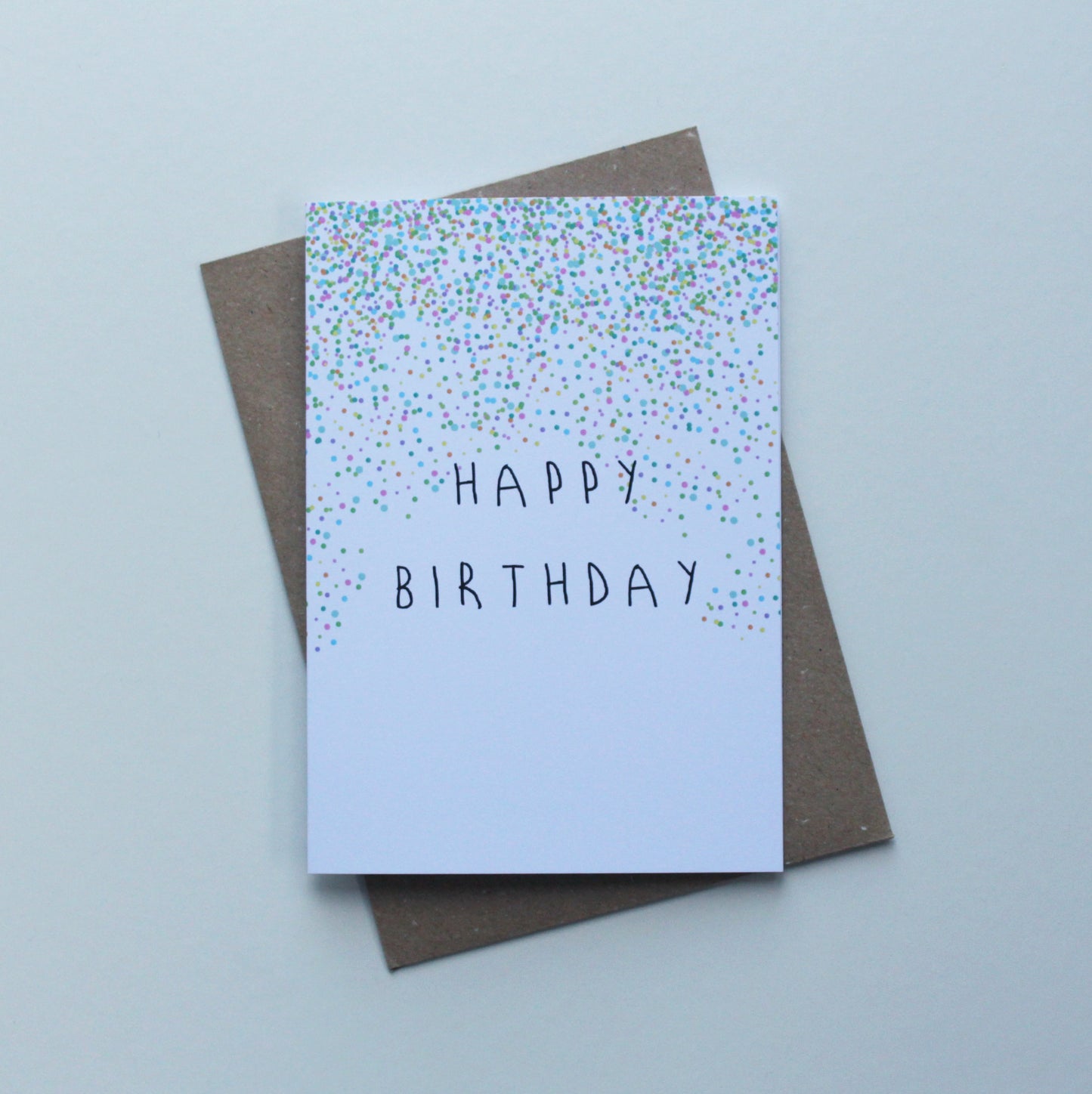 GC0069 Confetti Birthday card