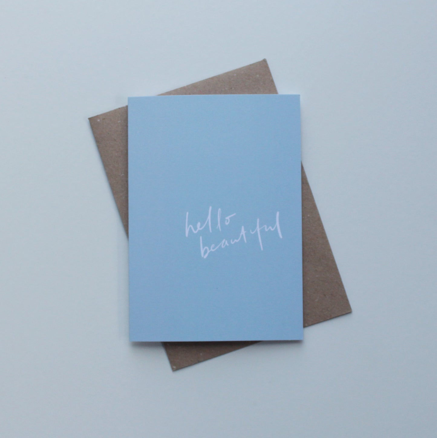 Hello Beautiful card