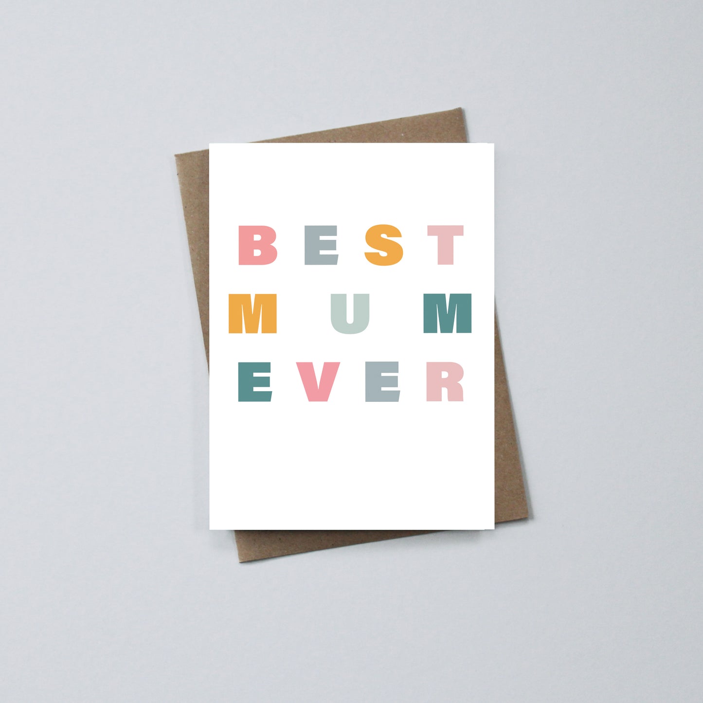 Best Mum Ever Mother's Day card