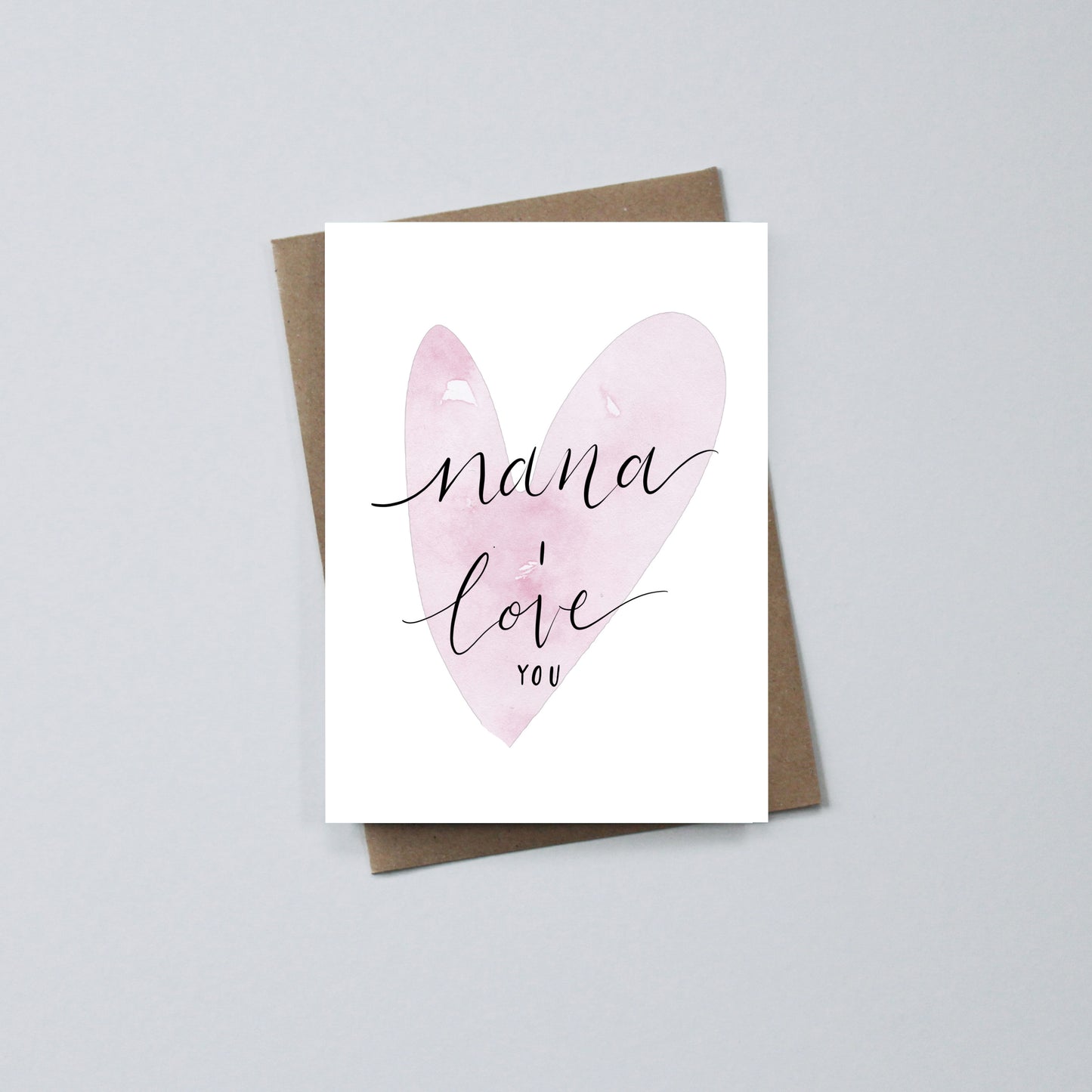 GC0115 Nana I love you Mother's Day card
